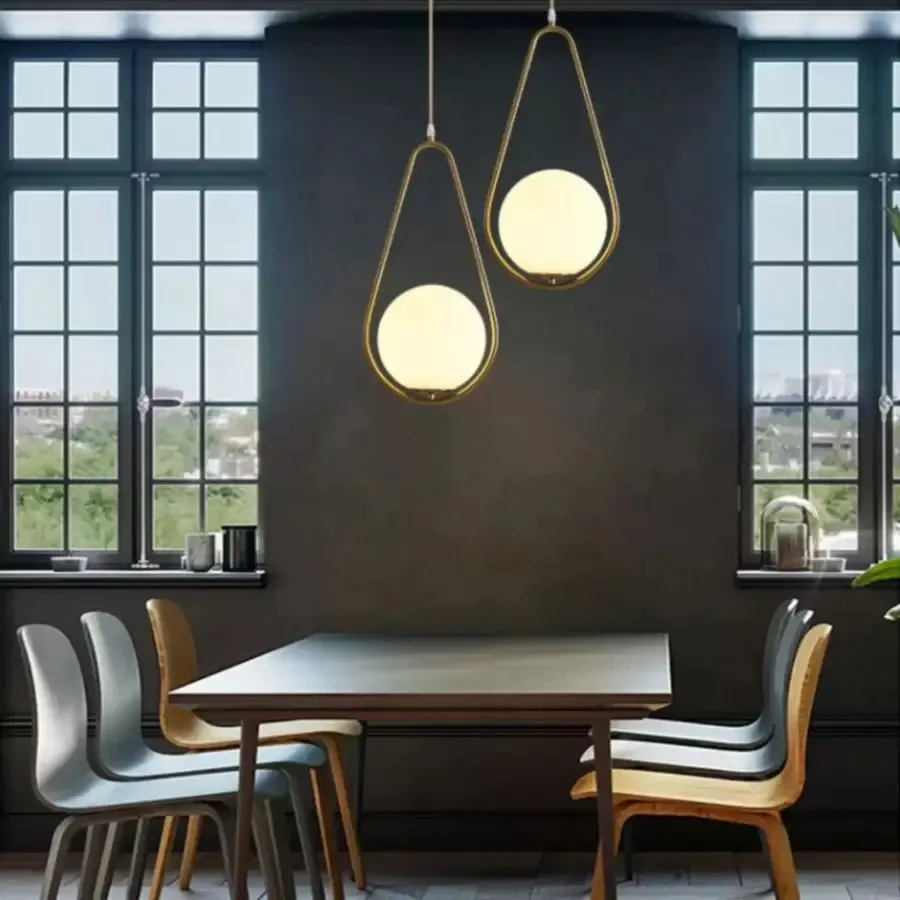 Alessandro Design Loft Haven lustra alba-aurie E27 reglabila