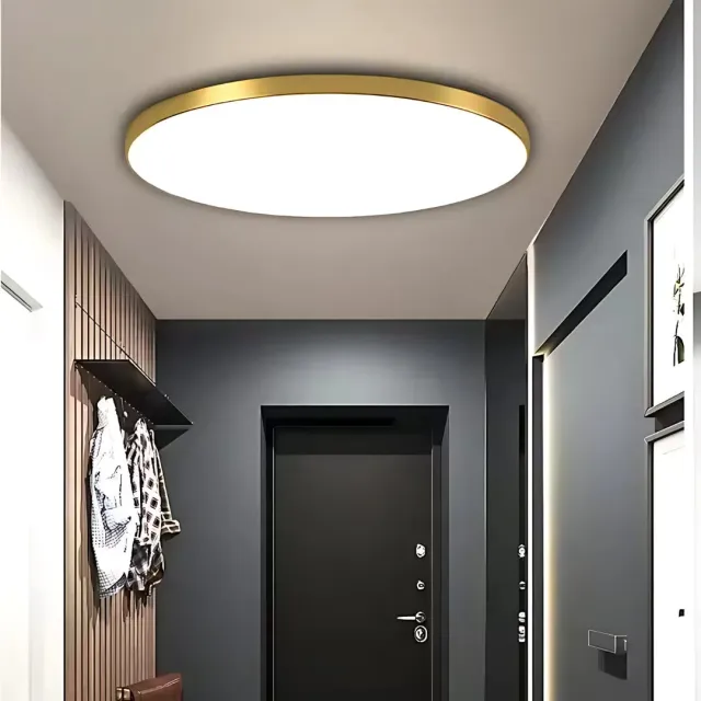 Alessandro Design Solis 37cm Plafoniera LED 33W Aurie Rece