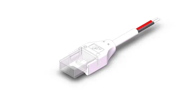 Aurora conector banda LED 10mm la fir 500mm IP65