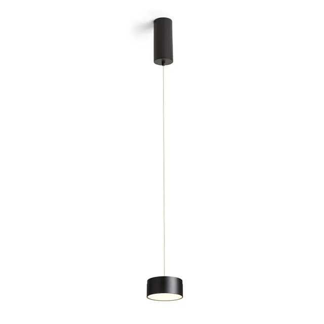 Rendl Light Studio Sfera pendul LED negru-alb up-down