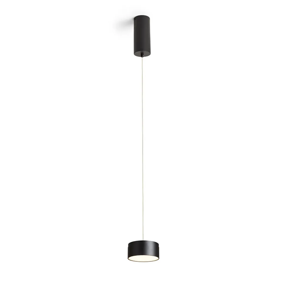 Rendl Light Studio Sfera pendul LED negru-alb up-down