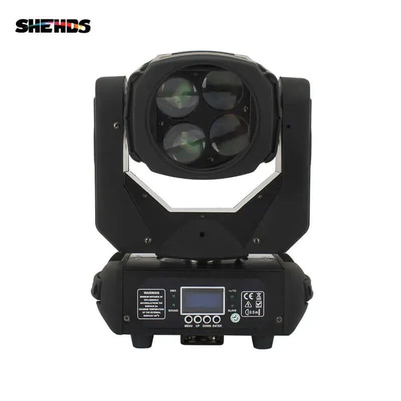 Shehds Beam moving head 4x25W RGBW fascicul îngust