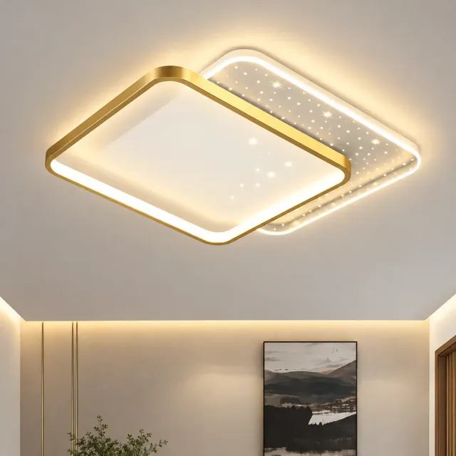 Alessandro Design GILDRA lustra LED 48W aurie dimabila