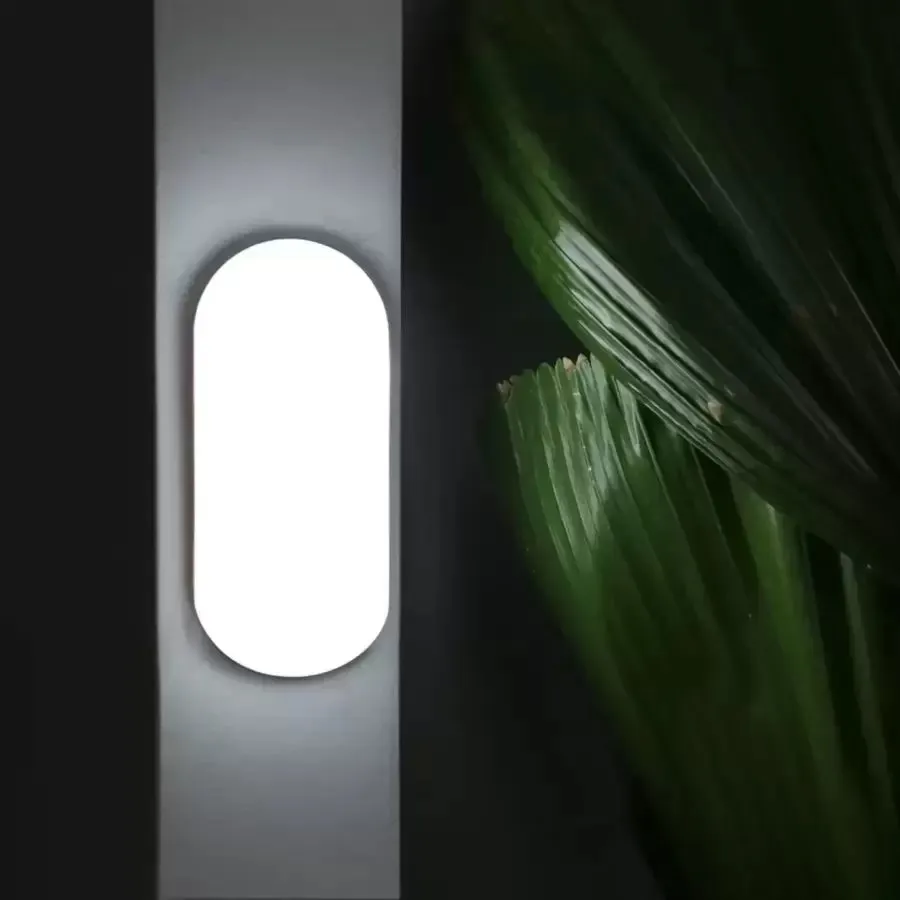 Alessandro Design Fantas Oval plafoniera LED alba 8W 17cm IP65