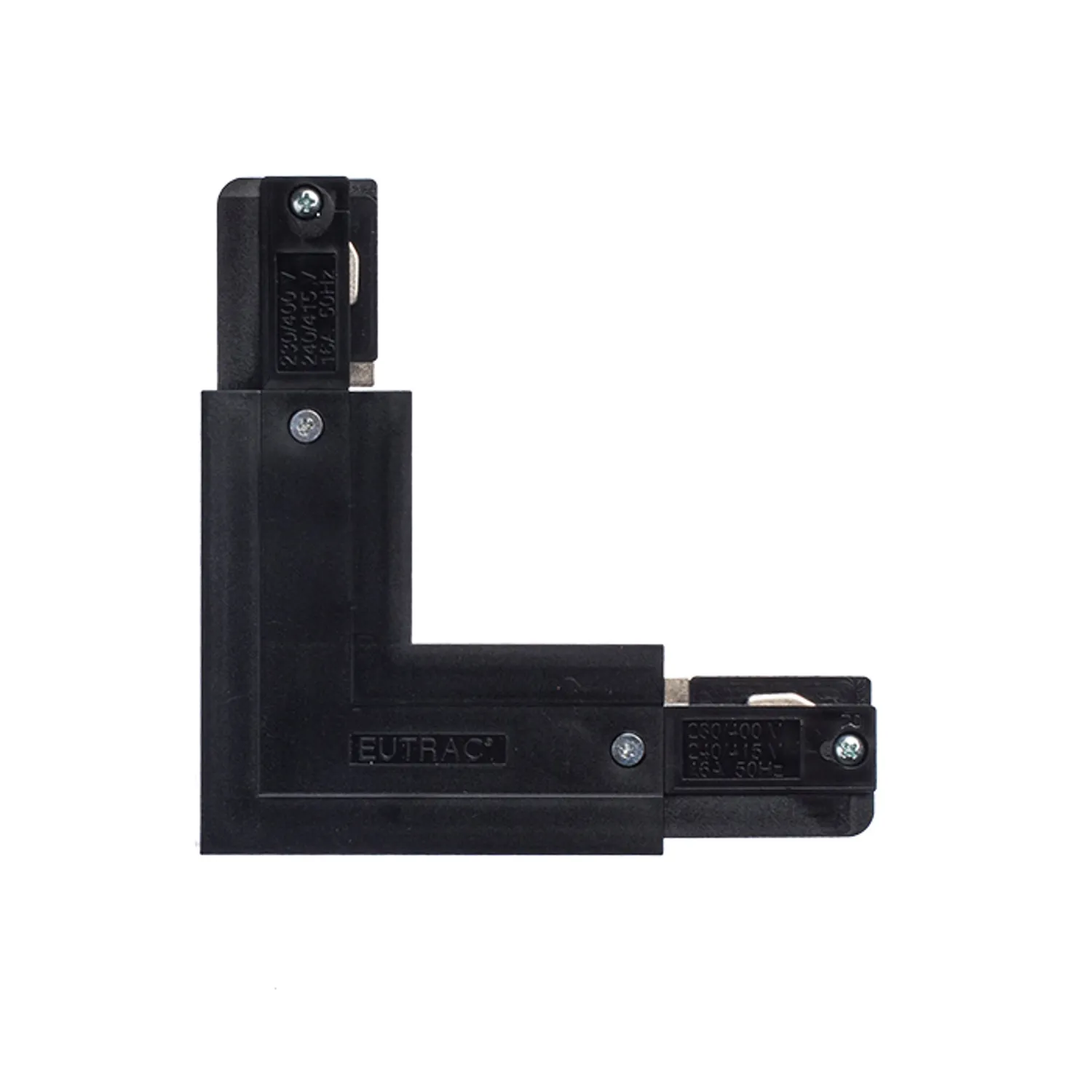 Rendl Eutrac conector L sina trifazata negru 16A