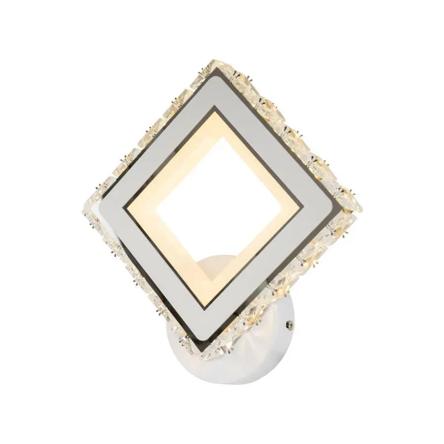 Alessandro Design Terrano 24W aplica LED cristale alba patrata