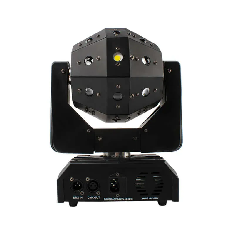Shehds 16x3W moving head fascicul laser strobe RGBW