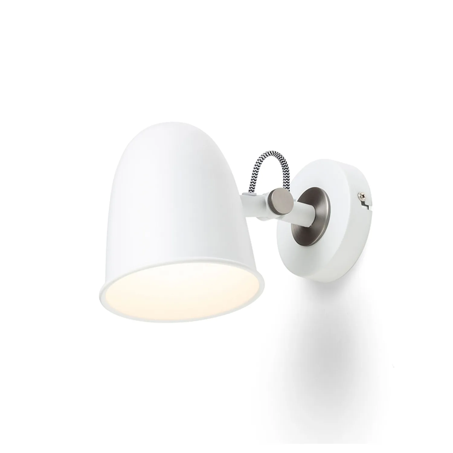 Rendl Light Studio Danny aplica perete negru alama E14