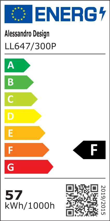 Alessandro Design Square lustra LED 57W 3 patrate alba
