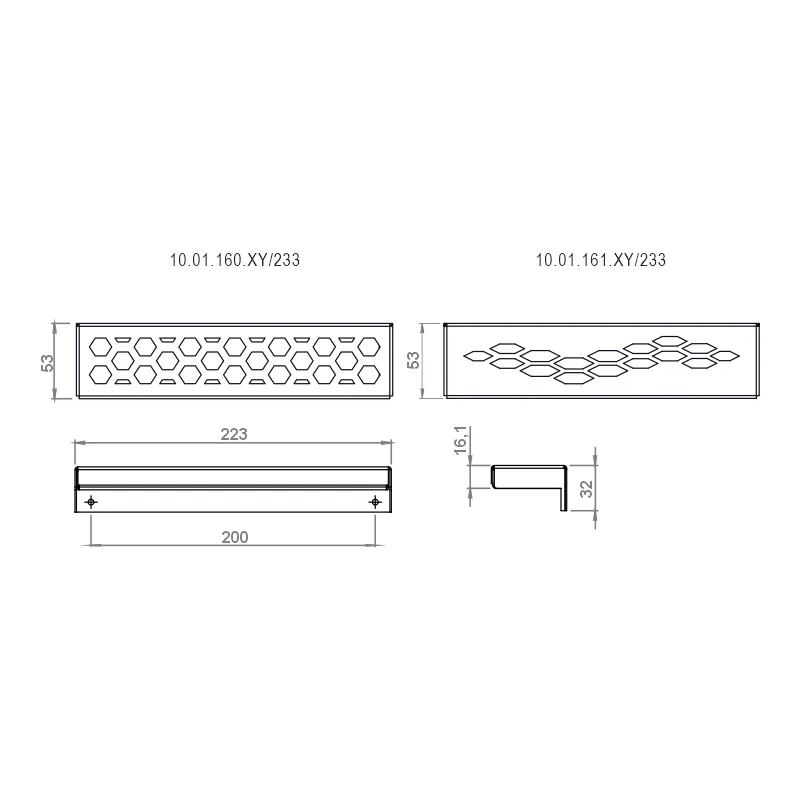 Furnika GM 233 profil LED colt aluminiu
