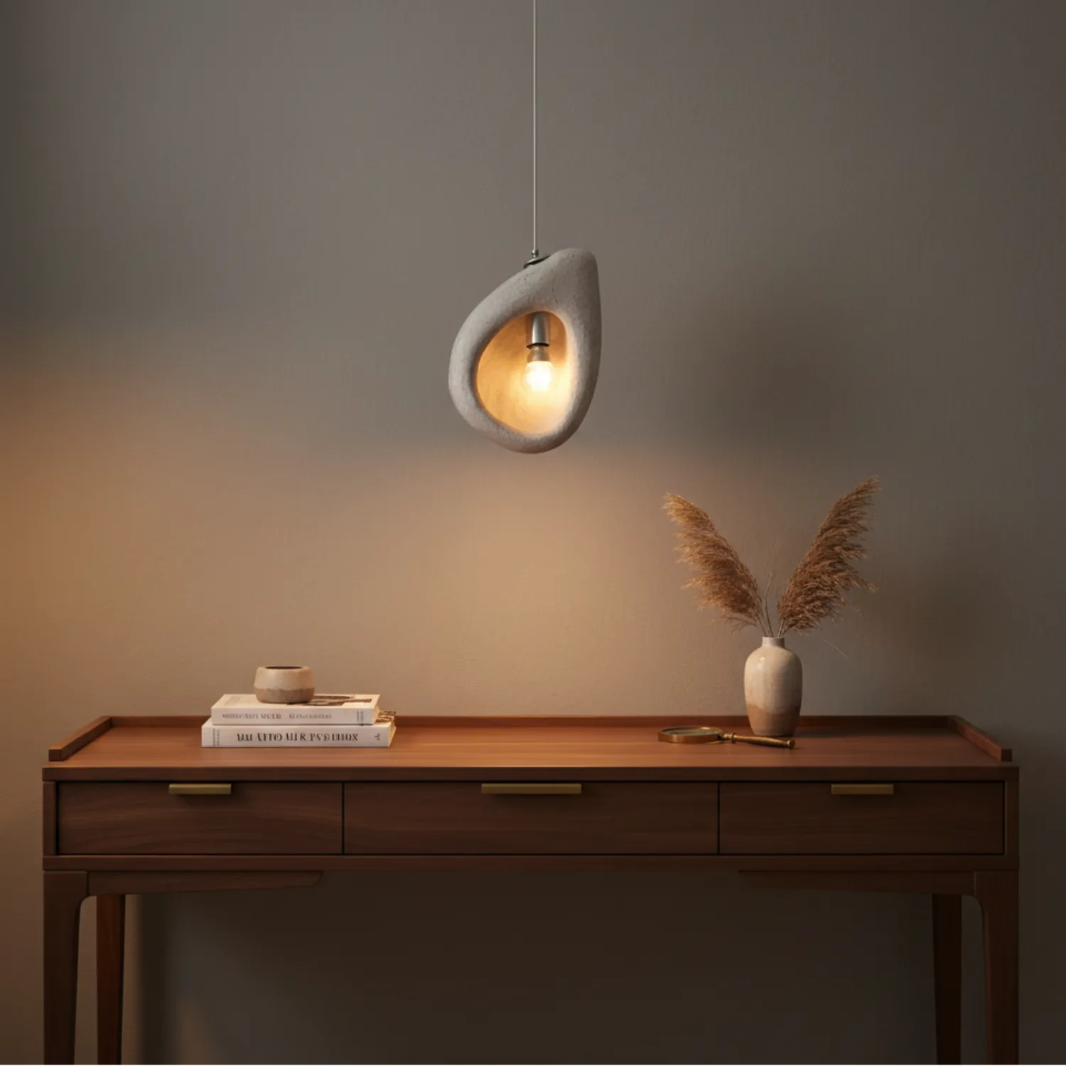 Alessandro Design Foamer lustra suspendata alba 1xE27 35cm