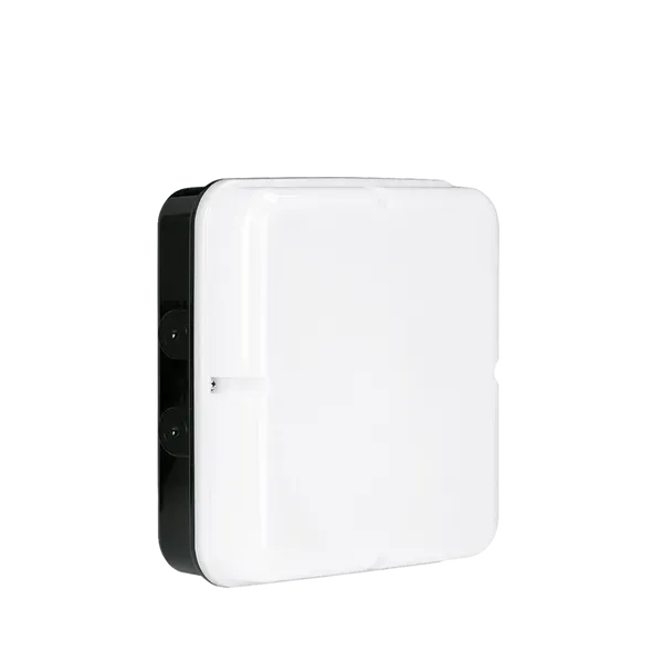 Aurora UtiliteDrum 20W plafoniera LED patrata neagra emergency