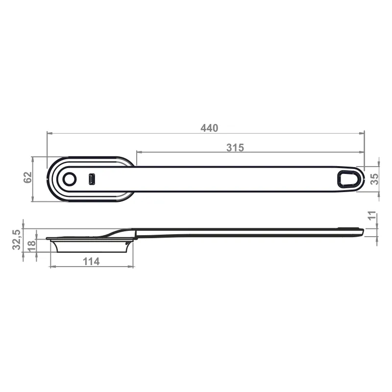 Furnika Silka com senzor usa LED mobilier