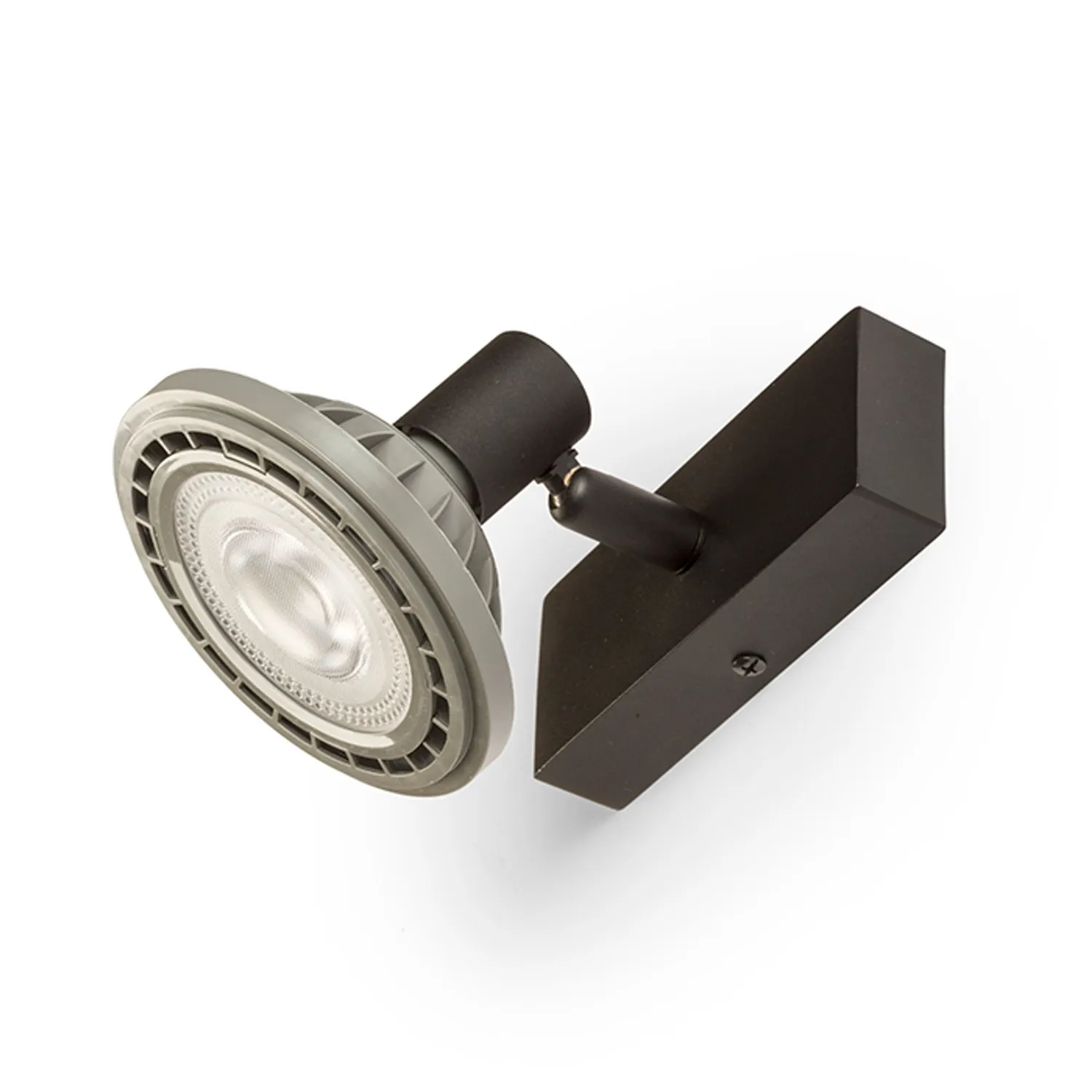 Rendl Trica I spot aplicat GU10 negru metal