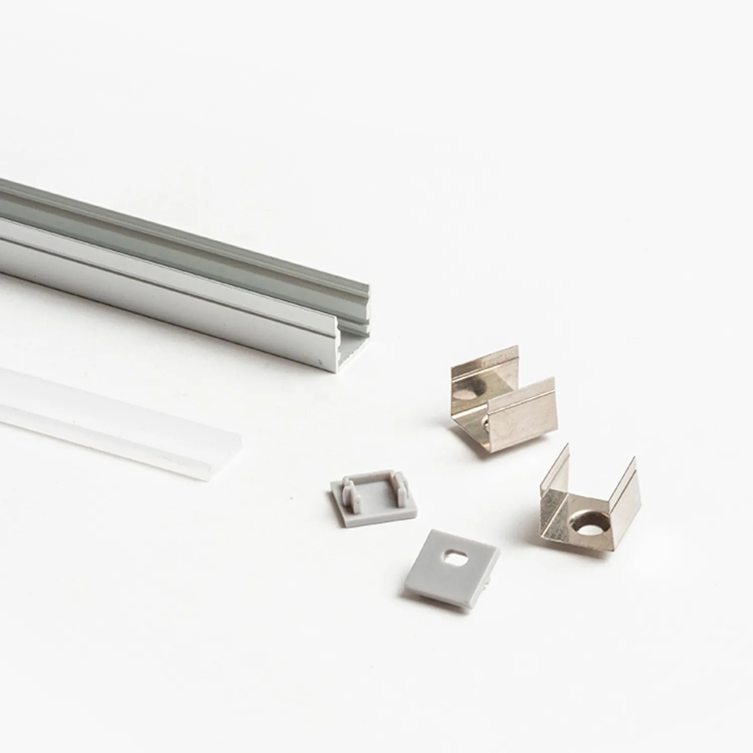 Rendl Profil C banda LED aluminiu aparent 100 cm difuzor
