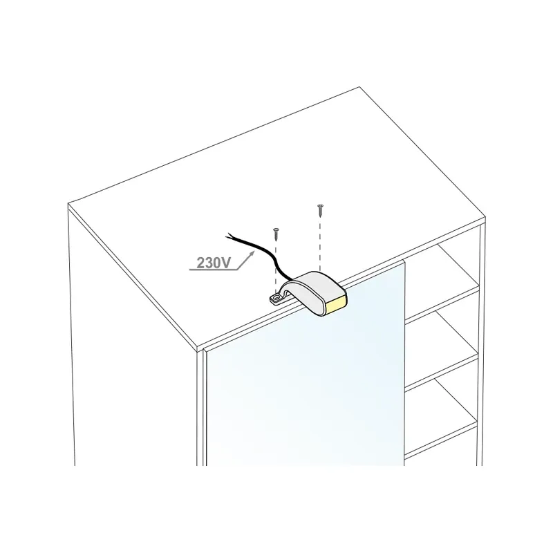 Furnika Fila lampa LED liniara mobilier consum redus