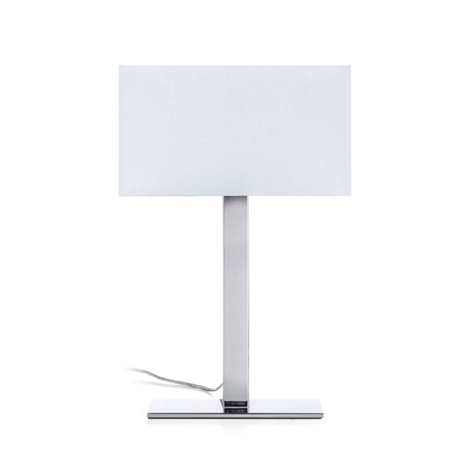 Rendl Light Studio Plaza M Bord veioza abajur textil alba