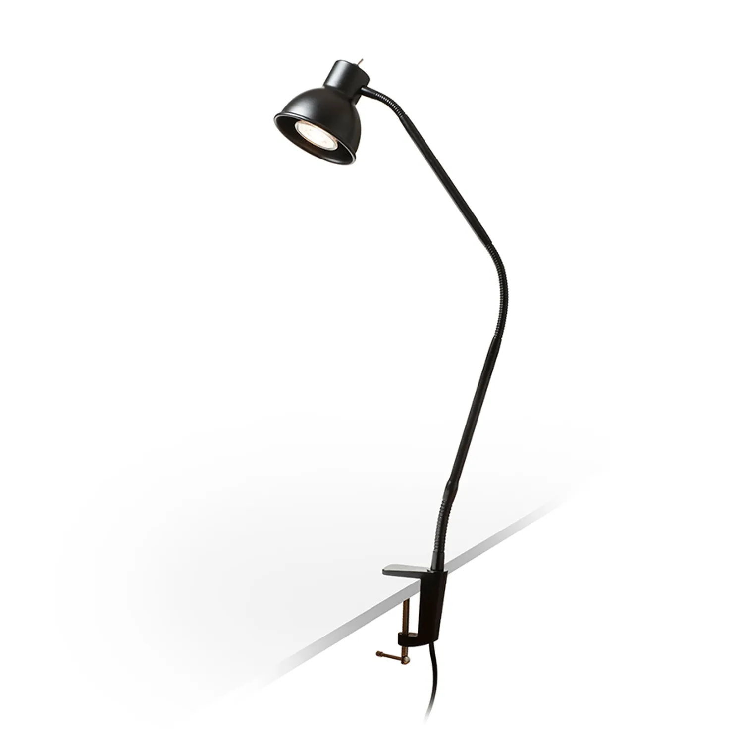 Rendl Harmony lampa birou cu clema neagra pentru GU10