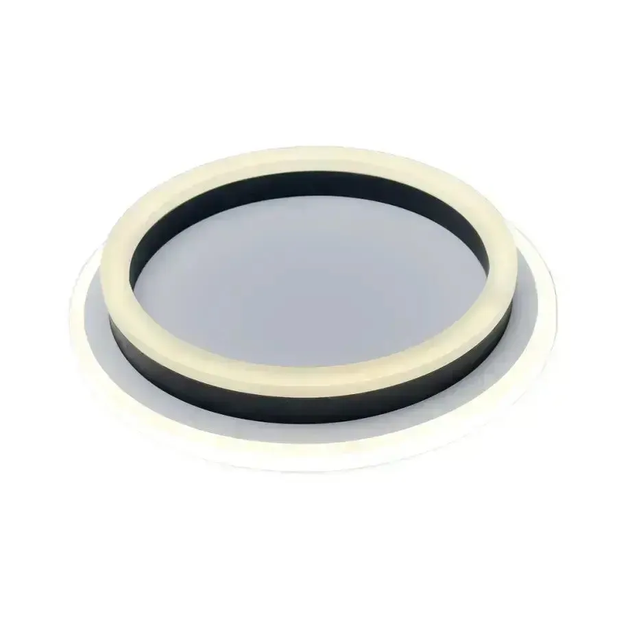 Alessandro Design Solena Rotonda lustra LED 13W alb-negru 25 cm