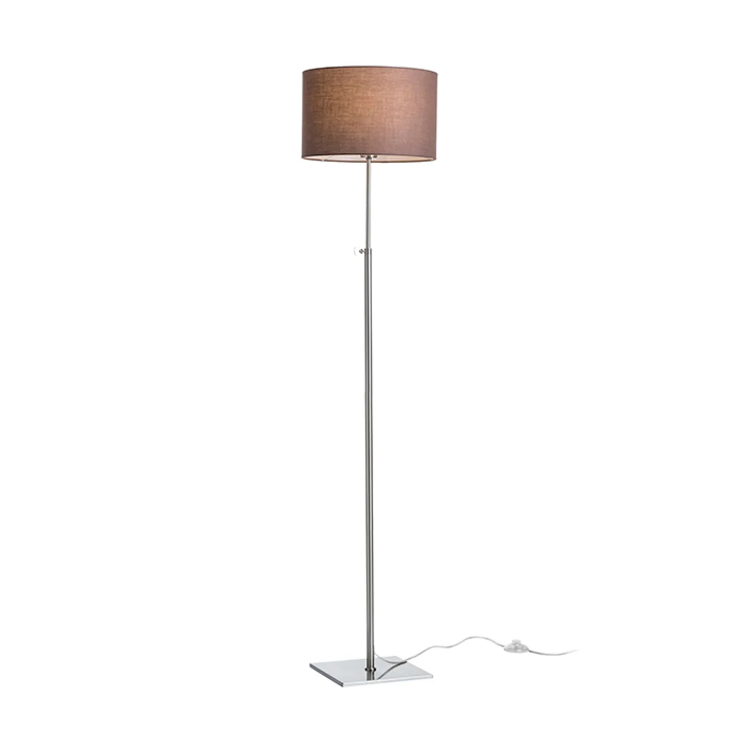 Rendl Light Studio Edika lampadar podea maro nichel mat E27