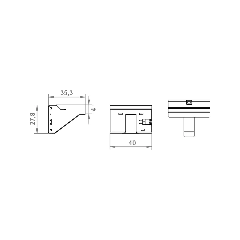 Furnika Zeta 4D spot LED incastrat pentru mobilier