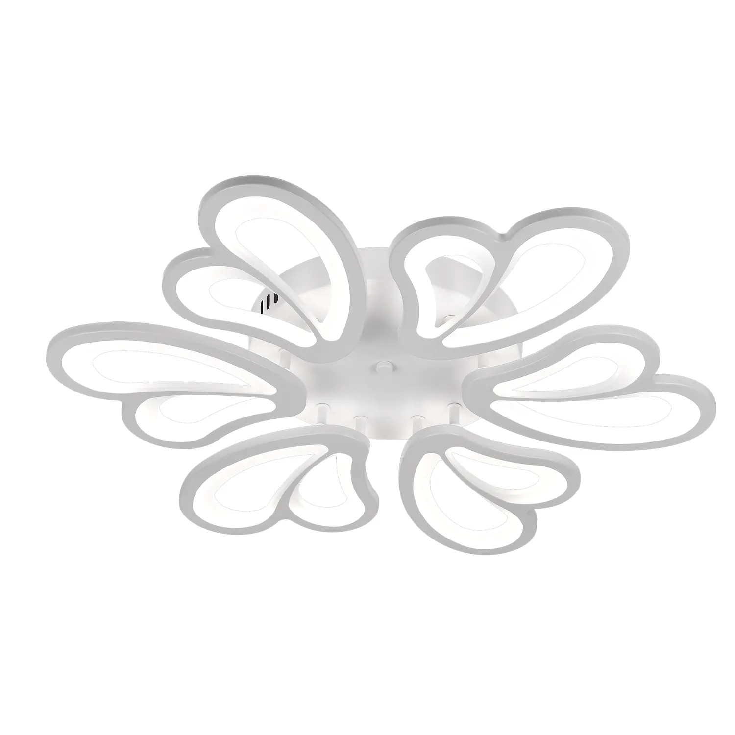 Alessandro Design BLOSSOM lustra LED alba 78W 60cm dimabila