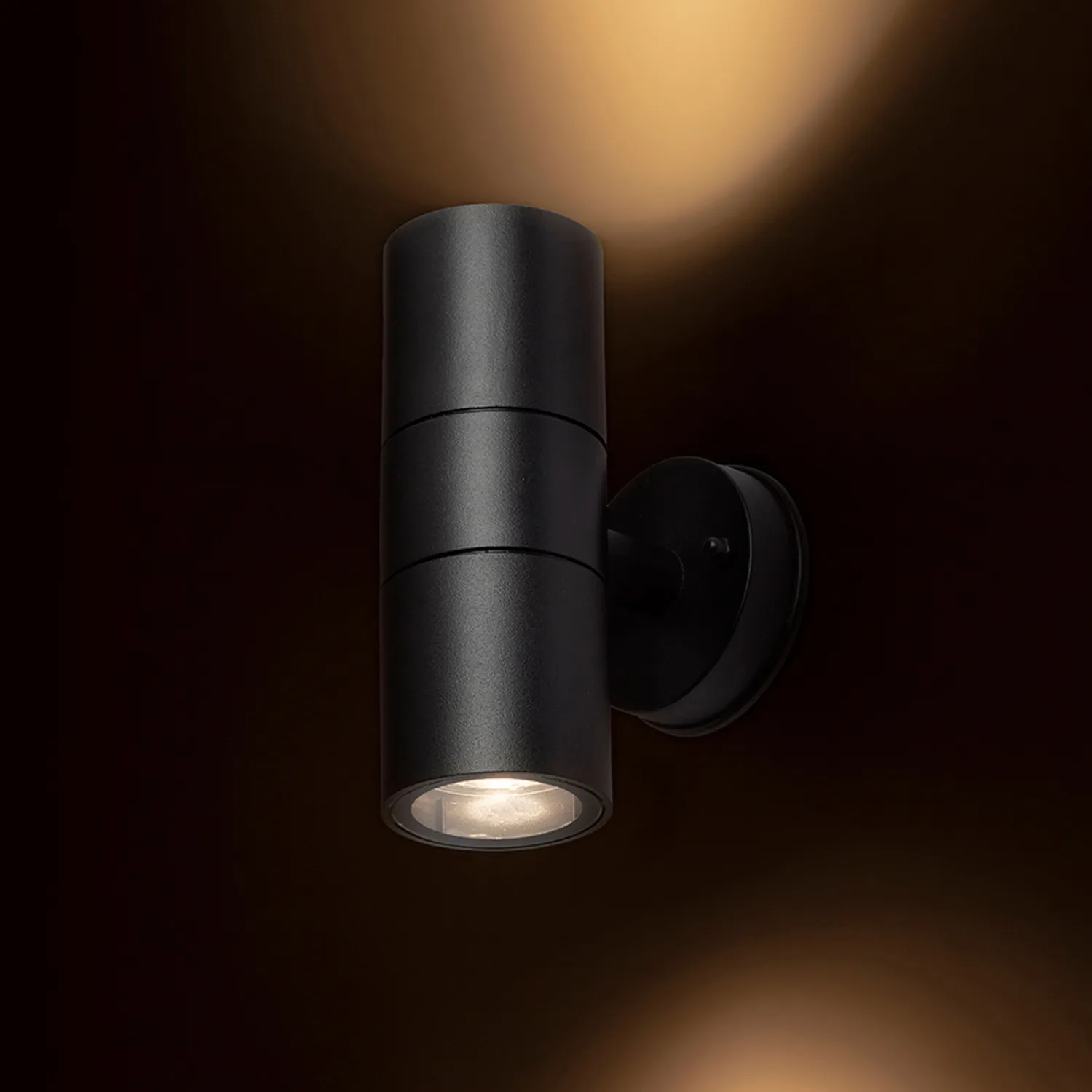 Rendl Light Studio Sorano Wall aplică perete neagră exterior GU10