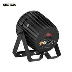 Shehds Par 18x18W LED RGBWA+UV 6in1 aluminiu scena
