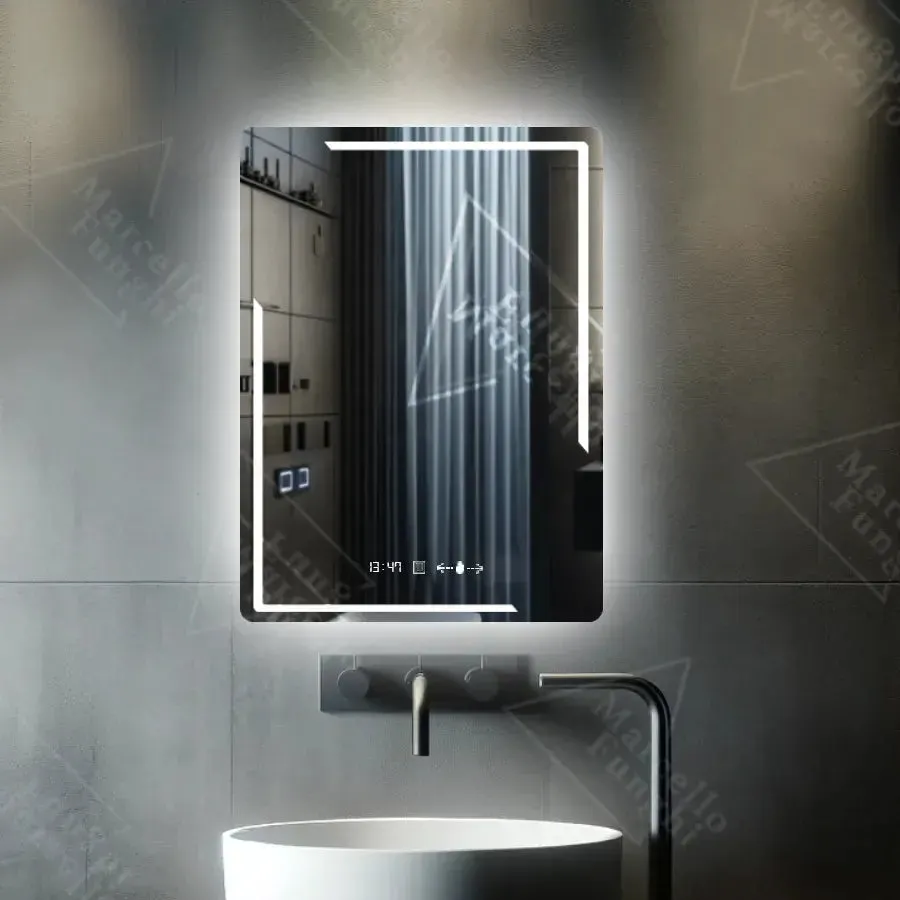 Alessandro Design Marcello oglinda LED 60x80 cu dezaburire