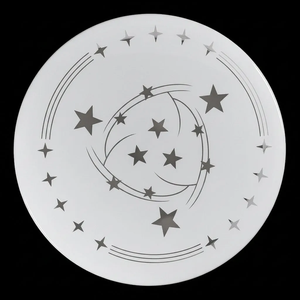 Star plafoniera LED 22W alba 23cm 3000-6000K