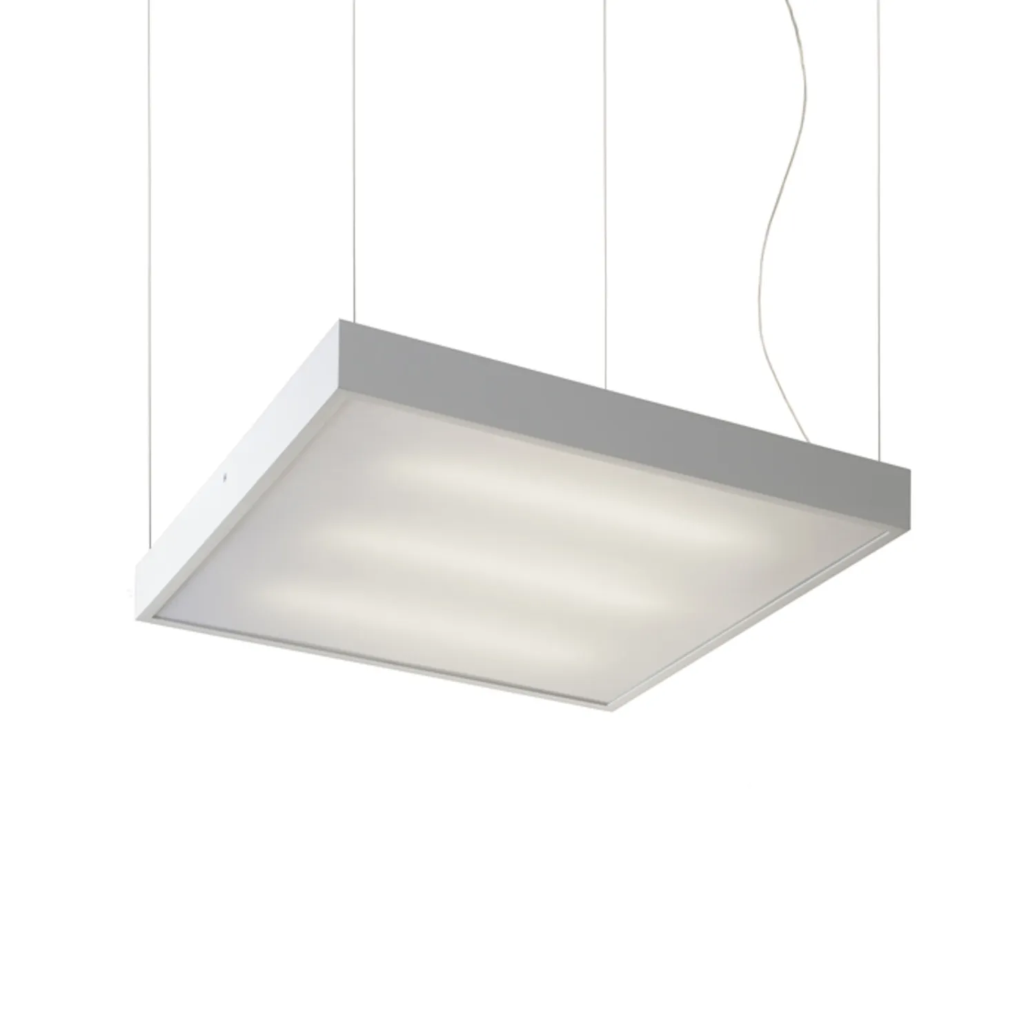 Rendl Structural 55x55 lustră aluminiu periat birou