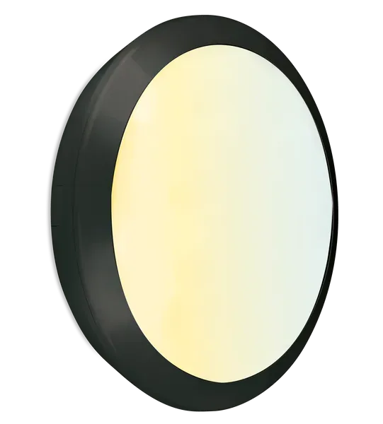 Aurora OrbitalCWS 10W/14W/20W plafoniera LED neagra IP66
