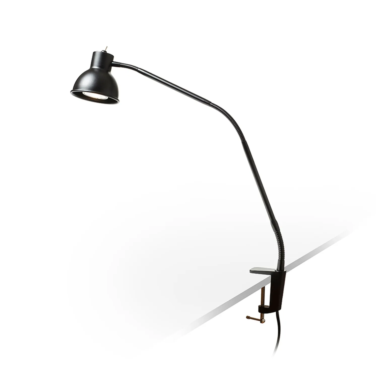 Rendl Harmony lampa birou cu clema neagra pentru GU10