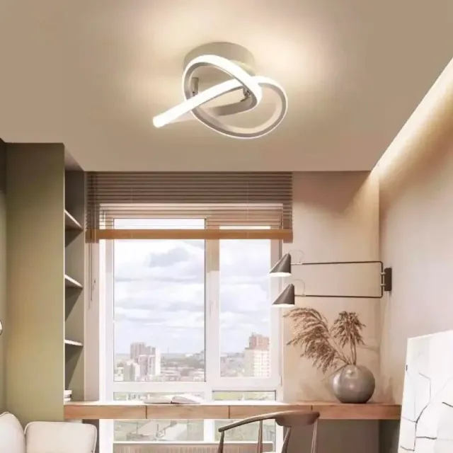 Alessandro Design VERTEX Infinitum lustra LED 13W alba