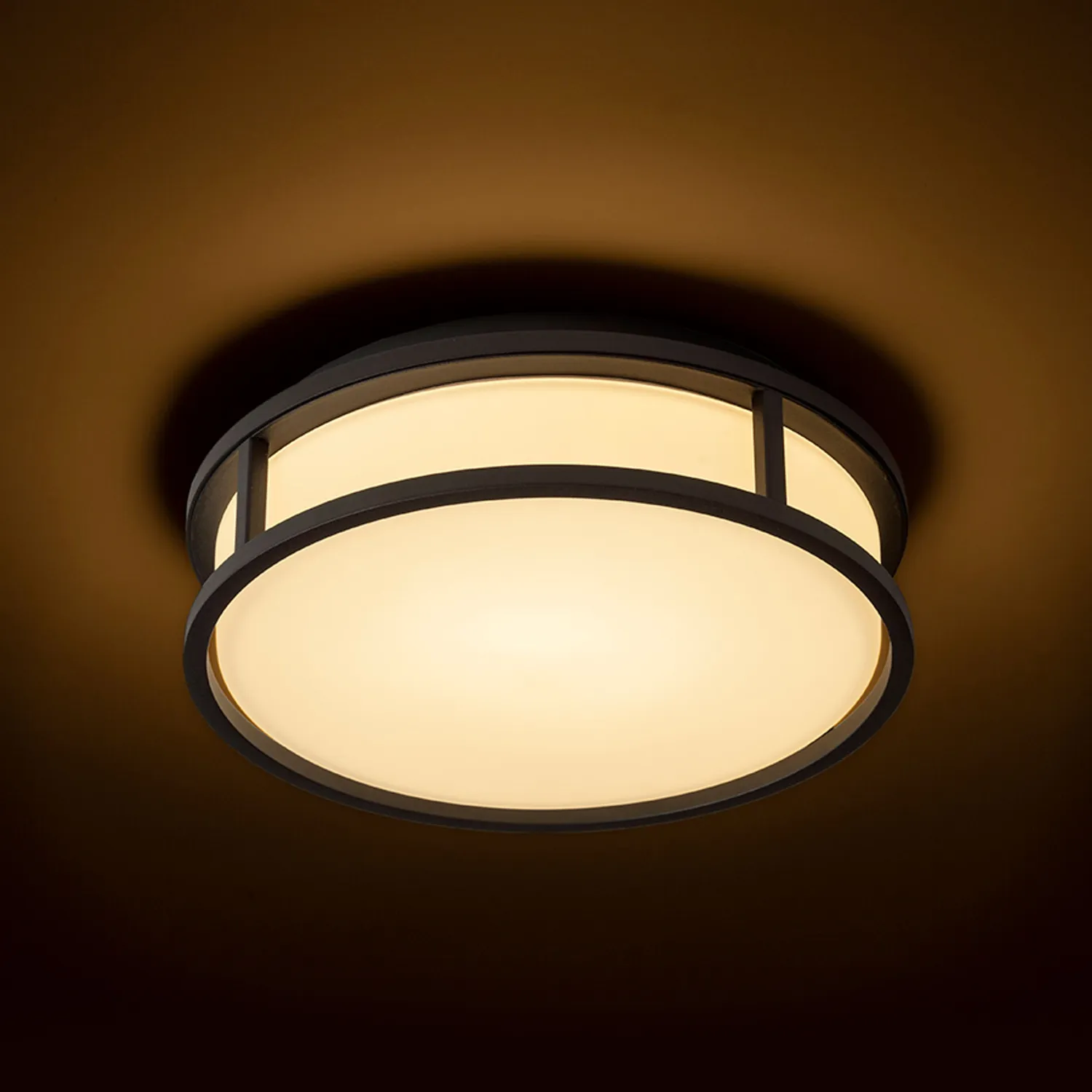 Rendl Grande LED 25 plafoniera baie neagra LED