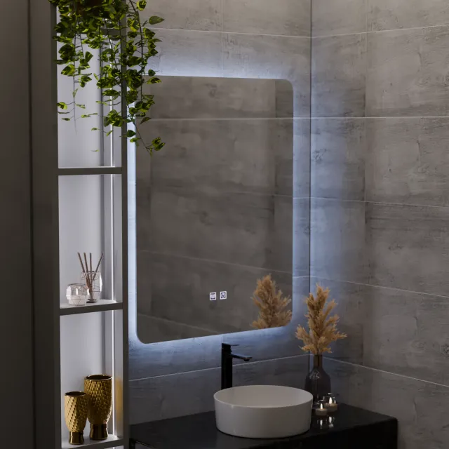 Alessandro Design Sara oglinda LED touch 50x70cm dezaburire