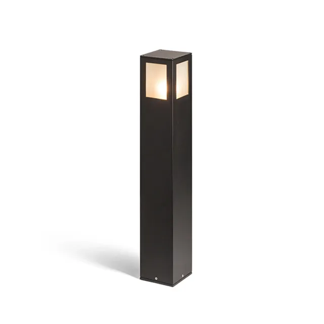 Rendl Ponder 65 stalp exterior negru E27
