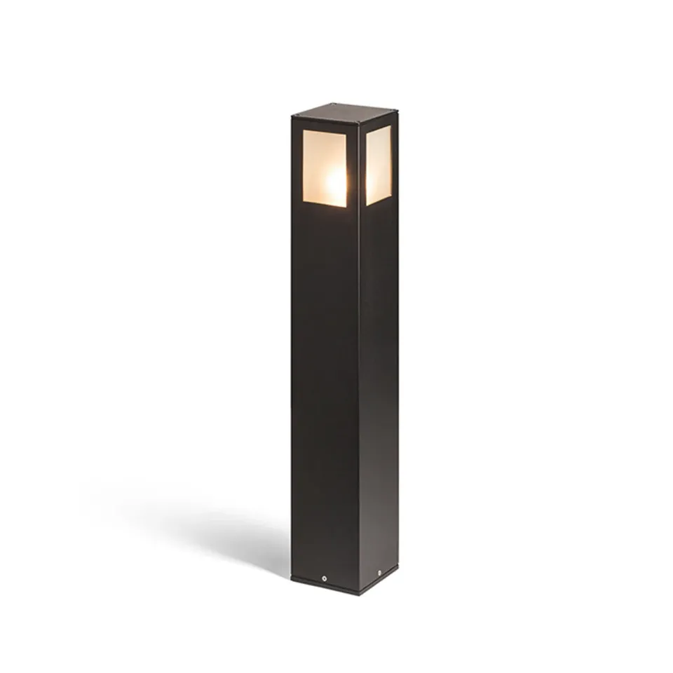 Rendl Ponder 65 stalp exterior negru E27