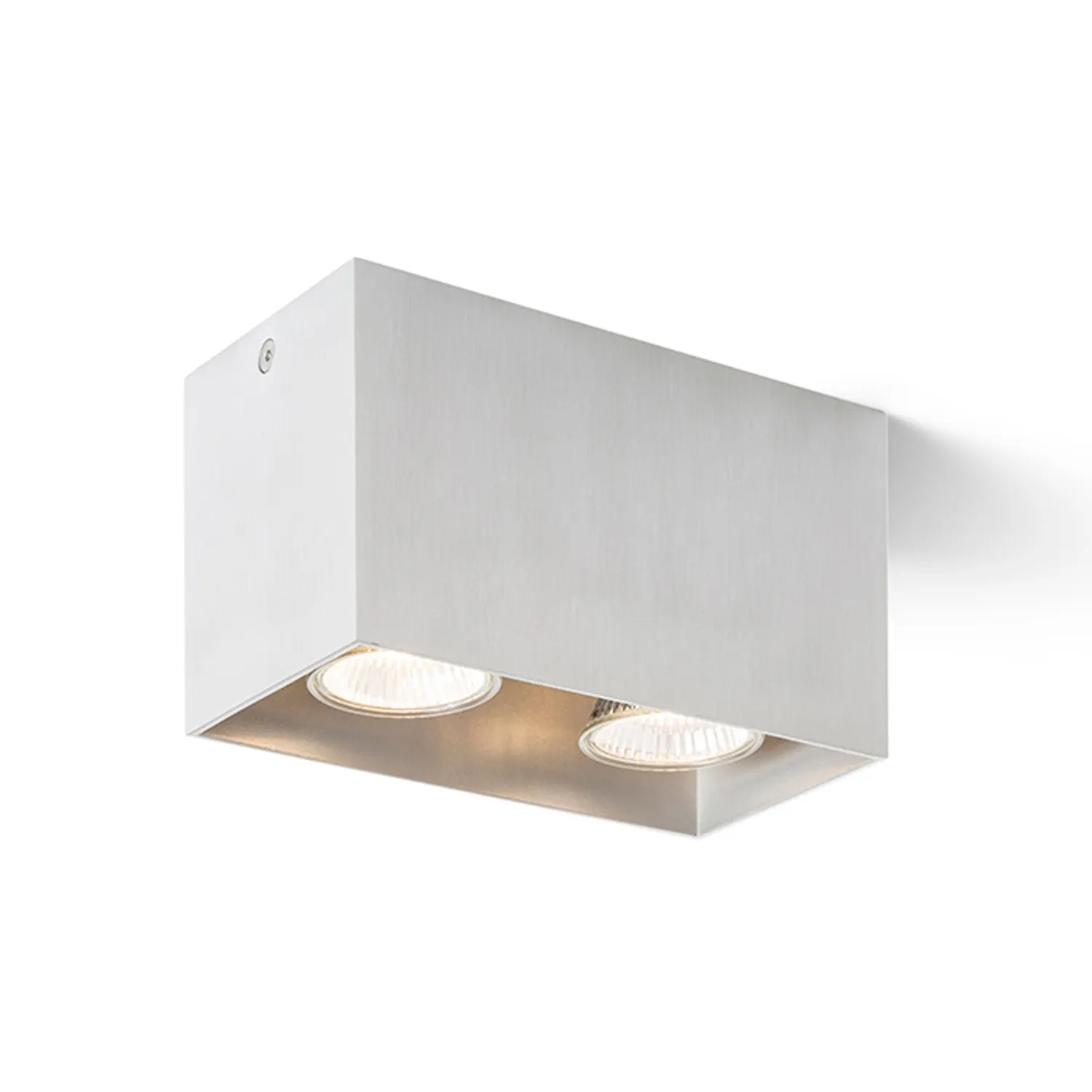 Rendl Agate II plafoniera aluminiu periat GU10