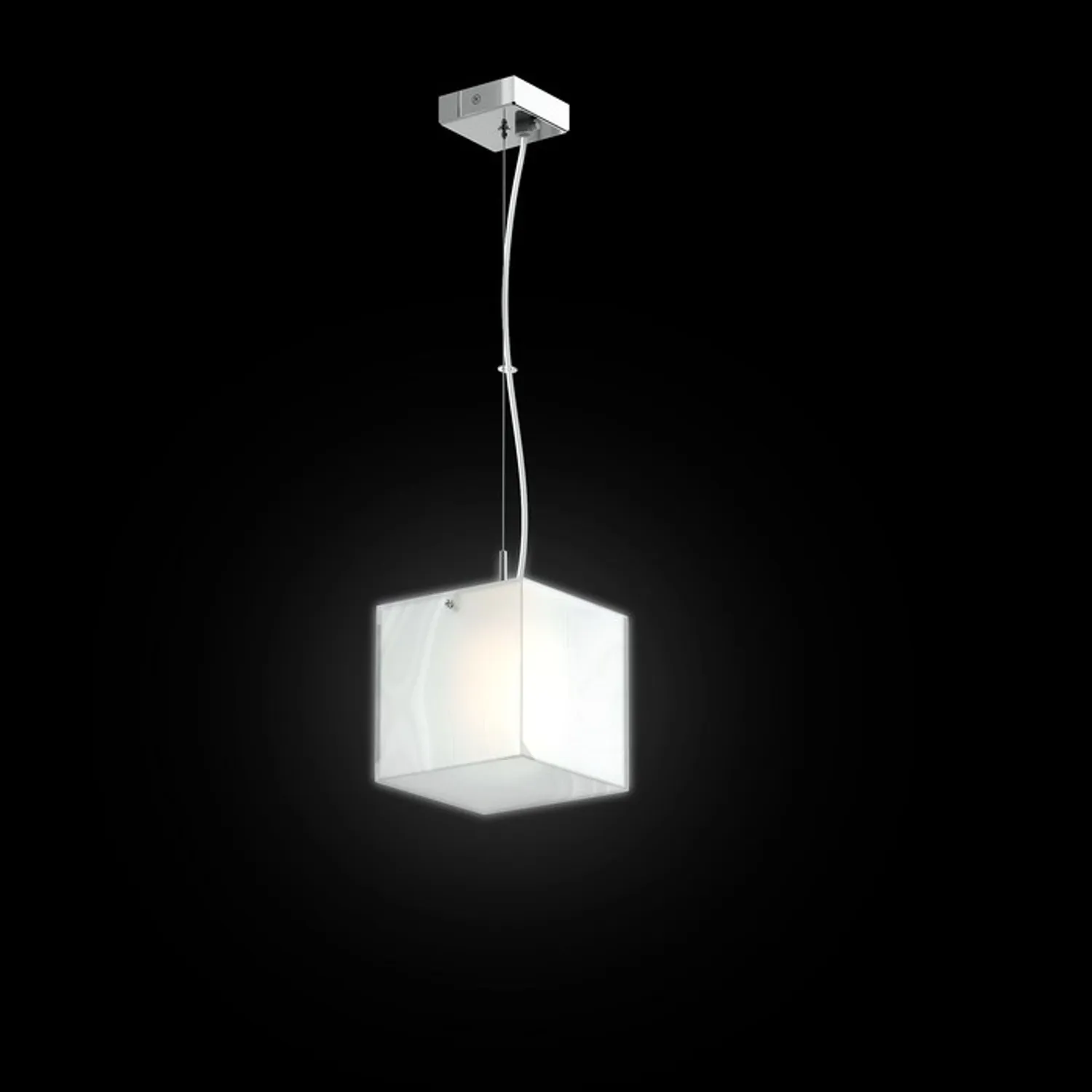 Rendl Light Studio Lucia 15 pendul sticlă satinată crom