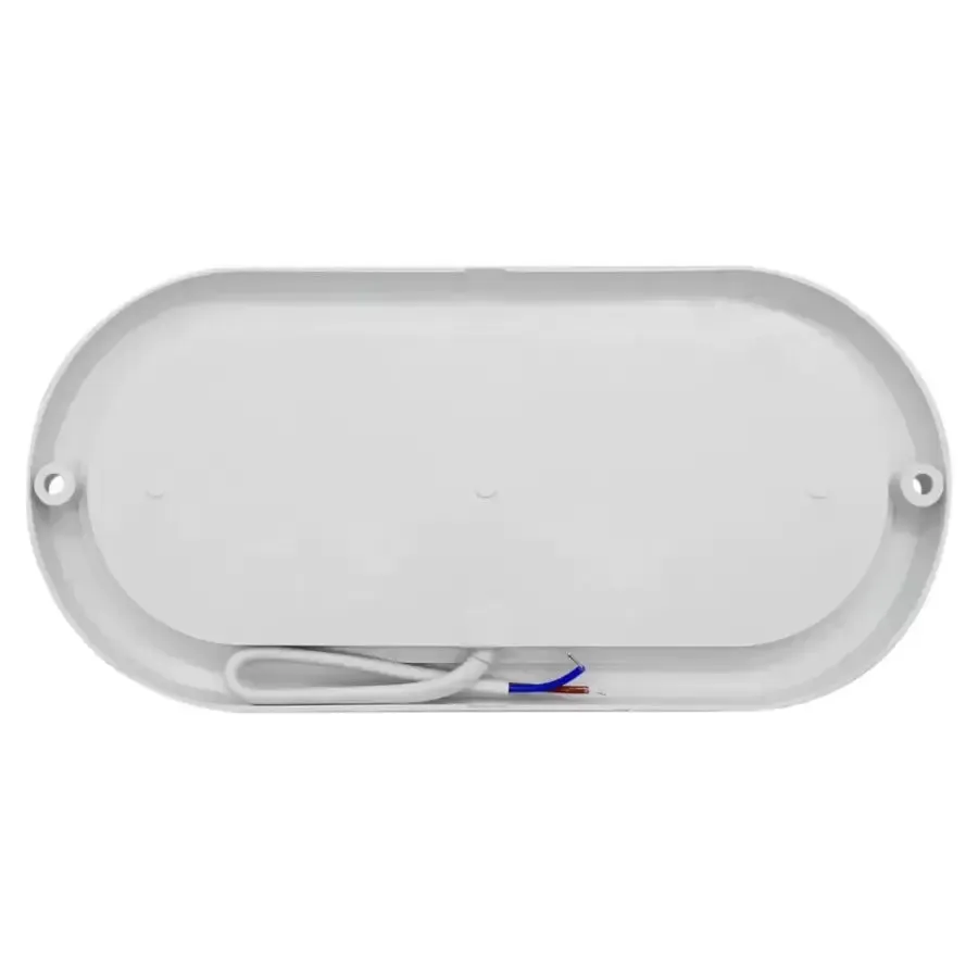 Alessandro Design Fantas Oval plafoniera LED alba 8W 17cm IP65