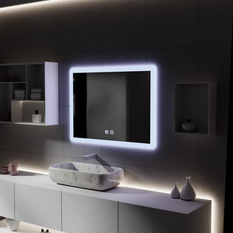 Alessandro Design VENERA oglindă LED 80x60cm touch