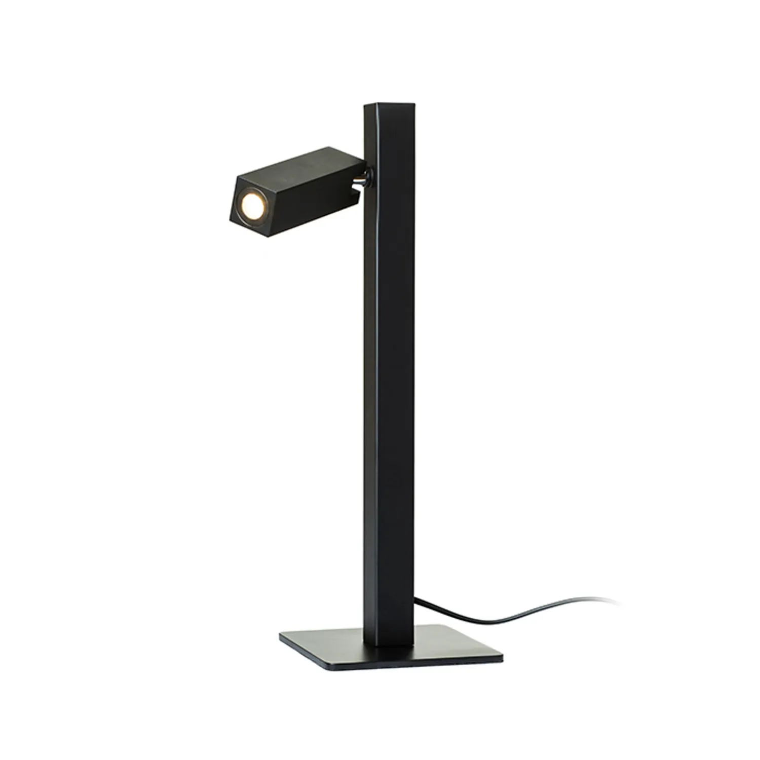Rendl Fado Bord lampă masă neagră LED