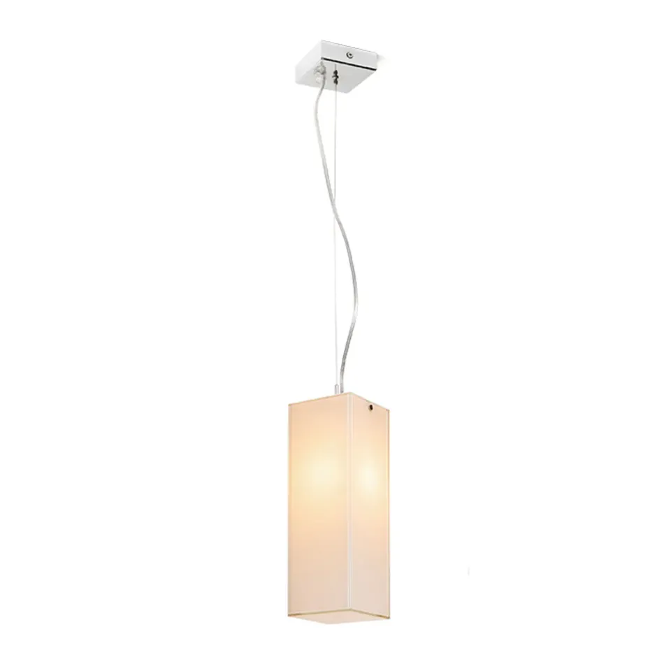 Rendl Lucia 30 pendul sticlă satinată crom E27