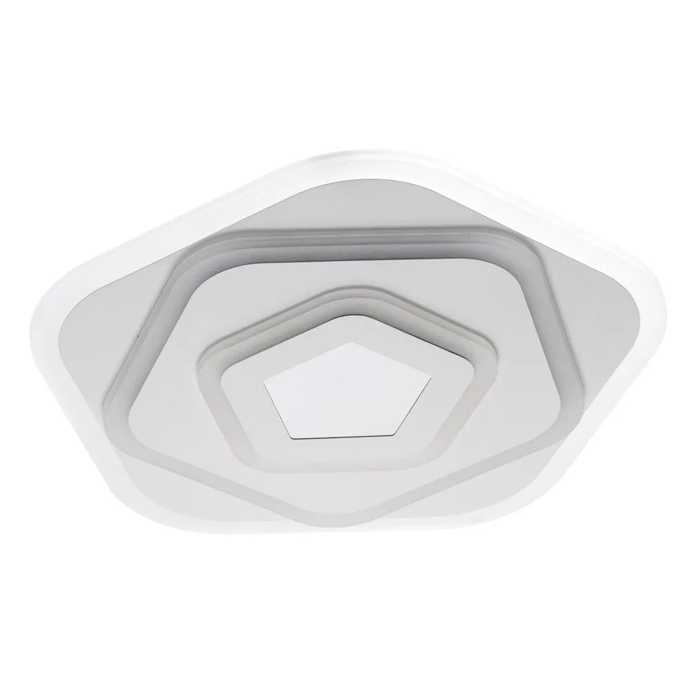 Alessandro Design Nexa 3D lustra LED 39W alba D25