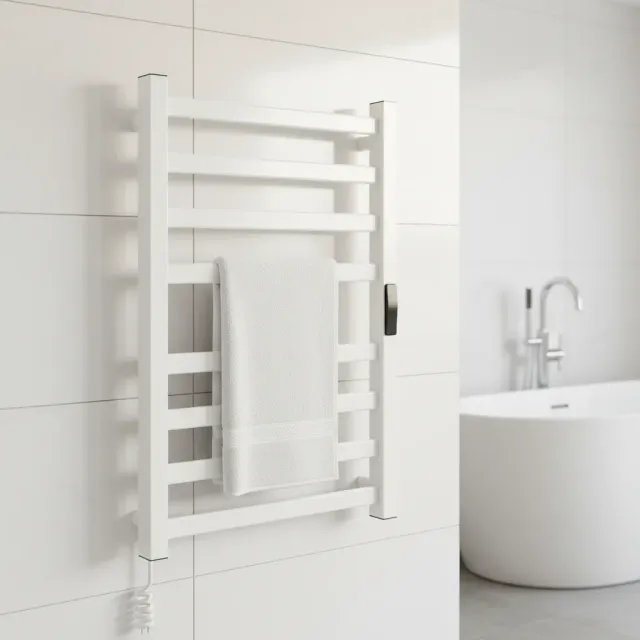 Alessandro Design radiator baie electric 185W alb metal