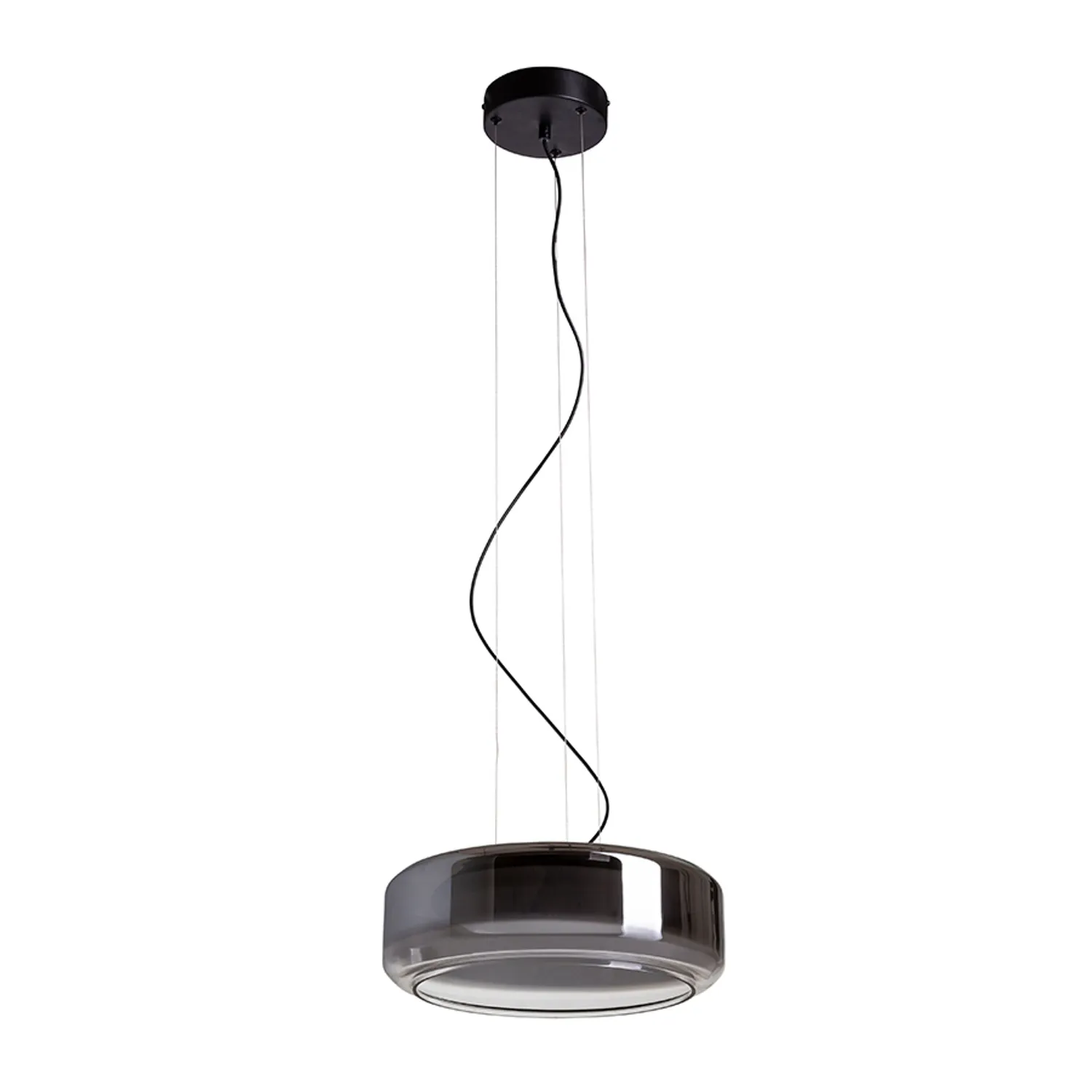 Rendl Light Studio Naomi pendul sticla fumurie LED