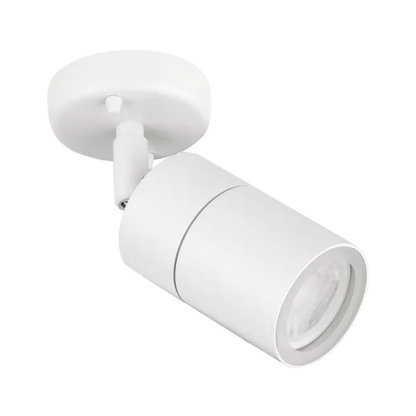 Aurora WallE aplica perete alba IP44 GU10 reglabila