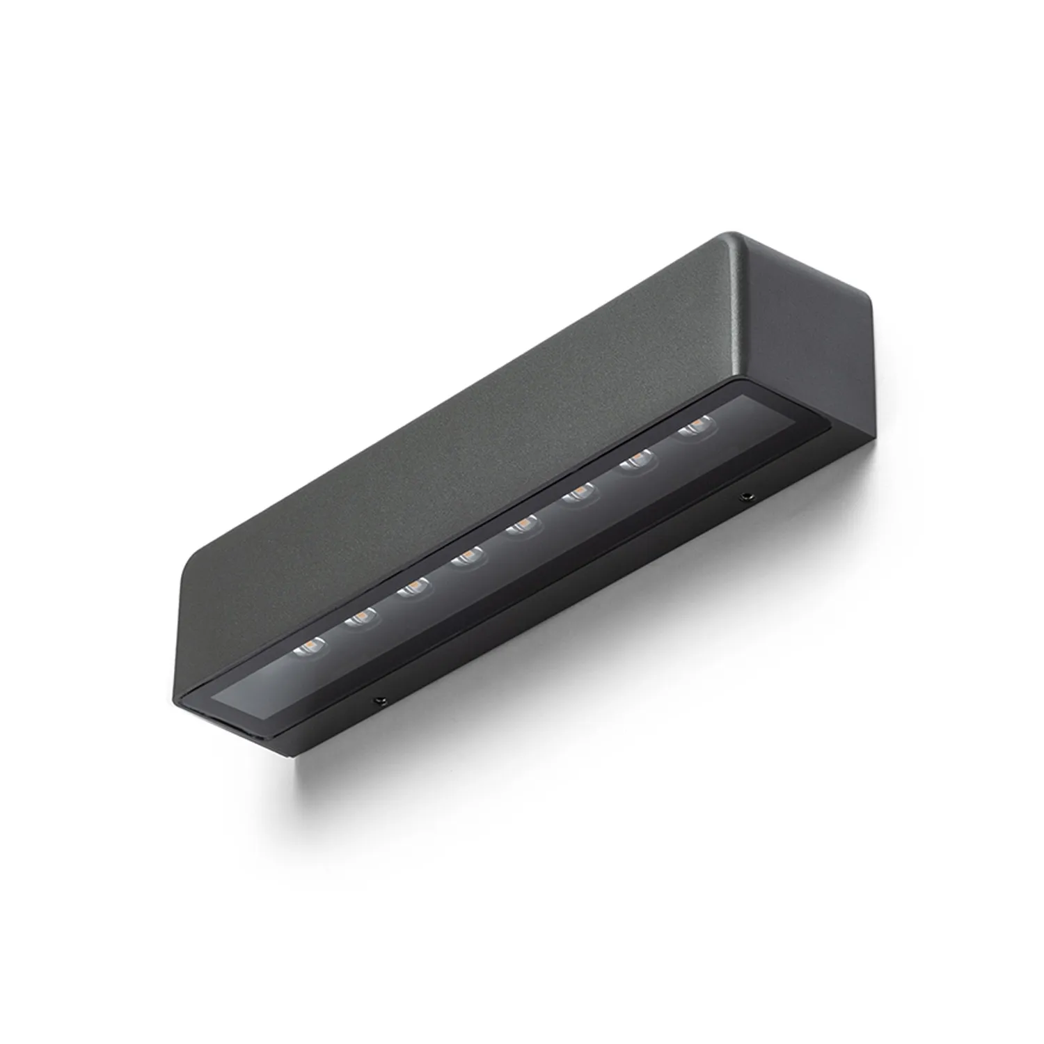 Rendl Light Studio Sampo aplica perete LED antracit asimetrica
