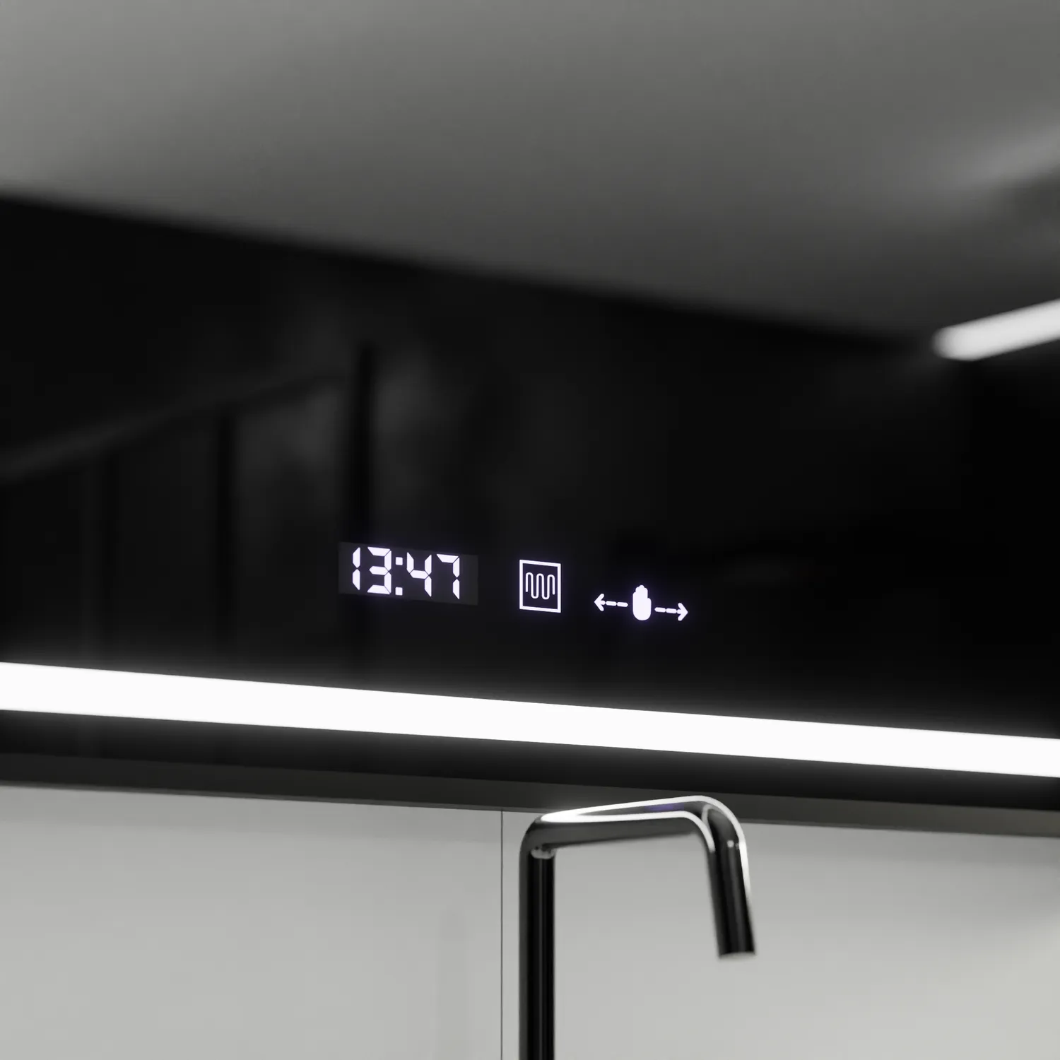 Alessandro Design Verite Majeste Noir Oglinda LED 120x80cm Dezaburire